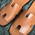 Hermes Men's Izmir Sandals In Gold Swift Calfskin Hermes Men's Izmir Sandals In Gold Swift Calfskin