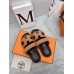 Hermes Men's Chypre Sandals in Brown Calfskin Hermes Men's Chypre Sandals in Brown Calfskin