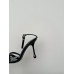 Jimmy Choo Ixia Sandals 95mm in Black Patent Calfskin Jimmy Choo Ixia Sandals 95mm in Black Patent Calfskin