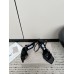 Jimmy Choo Ixia Sandals 95mm in Black Patent Calfskin Jimmy Choo Ixia Sandals 95mm in Black Patent Calfskin