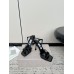 Jimmy Choo Ixia Sandals 95mm in Black Patent Calfskin Jimmy Choo Ixia Sandals 95mm in Black Patent Calfskin