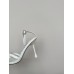 Jimmy Choo Ixia Sandals 95mm in White Patent Calfskin Jimmy Choo Ixia Sandals 95mm in White Patent Calfskin