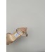 Jimmy Choo Ixia Sandals 95mm in Beige Patent Calfskin Jimmy Choo Ixia Sandals 95mm in Beige Patent Calfskin