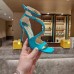 Jimmy Choo Azia 95 Sandals In Malibu Patent Leather Jimmy Choo Azia 95 Sandals In Malibu Patent Leather