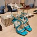 Jimmy Choo Azia 95 Sandals In Malibu Patent Leather Jimmy Choo Azia 95 Sandals In Malibu Patent Leather