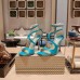 Jimmy Choo Azia 95 Sandals In Malibu Patent Leather Jimmy Choo Azia 95 Sandals In Malibu Patent Leather