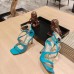 Jimmy Choo Azia 95 Sandals In Malibu Patent Leather Jimmy Choo Azia 95 Sandals In Malibu Patent Leather