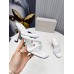 Jimmy Choo Diosa 90 Sandals In White Nappa Leather Jimmy Choo Diosa 90 Sandals In White Nappa Leather