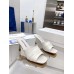 Manolo Blahnik Picoux 70mm Sandals In White Lambskin Manolo Blahnik Picoux 70mm Sandals In White Lambskin