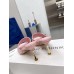 Manolo Blahnik Picoux 70mm Sandals In Pink Lambskin