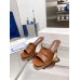 Manolo Blahnik Picoux 70mm Sandals In Brown Lambskin