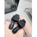Miu Miu Women's Slides in Black Matelasse Nappa Leather Miu Miu Women's Slides in Black Matelasse Nappa Leather