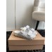 Miu Miu Women's Slide Sandals in White Matelasse Nappa Leather Miu Miu Women's Slide Sandals in White Matelasse Nappa Leather