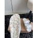 Miu Miu Women's Slide Sandals in White Matelasse Nappa Leather Miu Miu Women's Slide Sandals in White Matelasse Nappa Leather