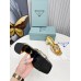 Prada Heeled Slide Sandals 65mm In Gold Metallic Leather Prada Heeled Slide Sandals 65mm In Gold Metallic Leather