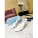 Prada Heeled Sandals 75mm in White Brushed Leather Prada Heeled Sandals 75mm in White Brushed Leather