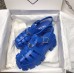 Prada Foam Sandals in Blue Rubber Prada Foam Sandals in Blue Rubber