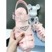 Prada Foam Sandals in Light Pink Rubber Prada Foam Sandals in Light Pink Rubber