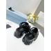 Prada Foam Sandals in Black Rubber Prada Foam Sandals in Black Rubber