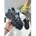 Prada Foam Sandals in Black Rubber Prada Foam Sandals in Black Rubber