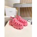 Prada Foam Sandals in Pink Rubber Prada Foam Sandals in Pink Rubber