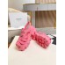 Prada Foam Sandals in Pink Rubber Prada Foam Sandals in Pink Rubber