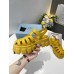 Prada Foam Sandals in Yellow Rubber Prada Foam Sandals in Yellow Rubber