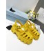 Prada Foam Sandals in Yellow Rubber Prada Foam Sandals in Yellow Rubber