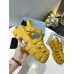 Prada Foam Sandals in Yellow Rubber Prada Foam Sandals in Yellow Rubber