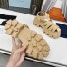 Prada Monolith Crochet Cage Sandals in Beige Raffia Fabric Prada Monolith Crochet Cage Sandals in Beige Raffia Fabric