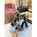 Prada Platform Sandals 135mm in Black Satin with Crystals Prada Platform Sandals 135mm in Black Satin with Crystals