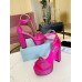 Prada Platform Sandals 135mm in Red Satin with Crystals