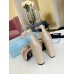 Prada Platform Sandals 135mm in Gold Satin with Crystals Prada Platform Sandals 135mm in Gold Satin with Crystals