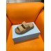 Prada Women's Sandals in Beige Padded Nappa Leather Prada Women's Sandals in Beige Padded Nappa Leather