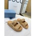 Prada Women's Crochet Sandals in Natural Raffia