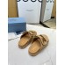 Prada Women's Crochet Sandals in Natural Raffia