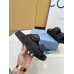 Prada Women's Crochet Sandals in Black Raffia Prada Women's Crochet Sandals in Black Raffia