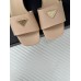 Prada Heeled Sandals 35mm in Beige Saffiano Leather Prada Heeled Sandals 35mm in Beige Saffiano Leather