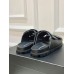 Prada Men's Strap Sandals in Black Leather Prada Men's Strap Sandals in Black Leather