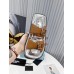 Prada Double-strap Sandals In Brown Leather Prada Double-strap Sandals In Brown Leather