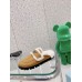 Prada Women's Slippers In Tan Shearling Prada Women's Slippers In Tan Shearling