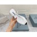 Prada Thong Sandals In White Brushed Leather Prada Thong Sandals In White Brushed Leather
