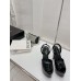Saint Laurent Jodie Platform Sandals In Black Patent Leather Saint Laurent Jodie Platform Sandals In Black Patent Leather
