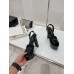 Saint Laurent Jodie Platform Sandals In Black Patent Leather Saint Laurent Jodie Platform Sandals In Black Patent Leather