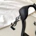 Saint Laurent Nova 100 Sandals In Red Patent Leather
