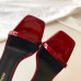 Saint Laurent Opyum 85mm Sandals in Red Patent Leather with Black YSL Heel Saint Laurent Opyum 85mm Sandals in Red Patent Leather with Black YSL Heel