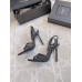 Saint Laurent Missy Sandals 110mm in Black Mesh Saint Laurent Missy Sandals 110mm in Black Mesh