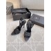 Saint Laurent Missy Sandals 110mm in Black Mesh Saint Laurent Missy Sandals 110mm in Black Mesh