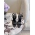 Saint Laurent Missy Sandals 110mm in Black Mesh Saint Laurent Missy Sandals 110mm in Black Mesh