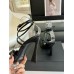 Saint Laurent Corinne Sandals 110mm in Black Satin Saint Laurent Corinne Sandals 110mm in Black Satin